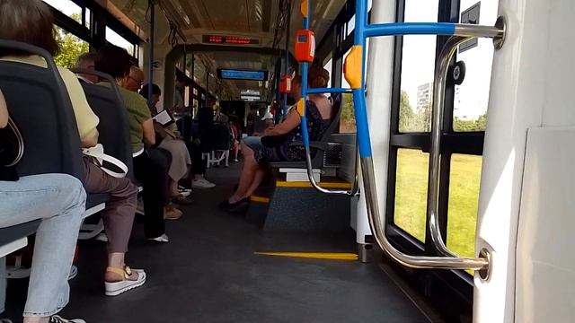 15.06.23 Трамвайный маршрут 52 борт. 8942 в Санкт-Петербурге. смотреть онлайн