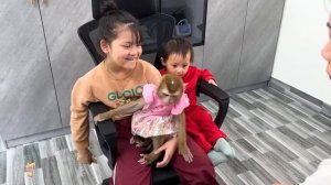 Kaka and Diem were sad when Quynh did not share food