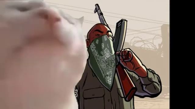 Cat Vibing To Gta San Andreas Main Theme (Please Subscribe And Like) смотреть онлайн