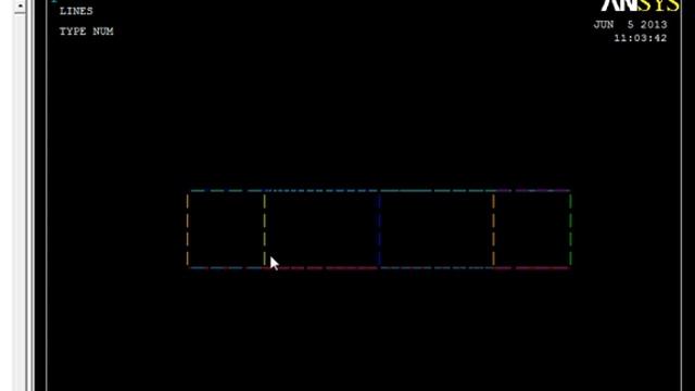 make regular mesh of curve using/ ANSYS 10 program عمل مش منتظم لمساحة منحنية смотреть онлайн
