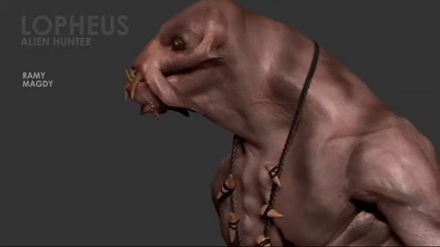AlienHunter- Turntable Zbrush Creature смотреть онлайн
