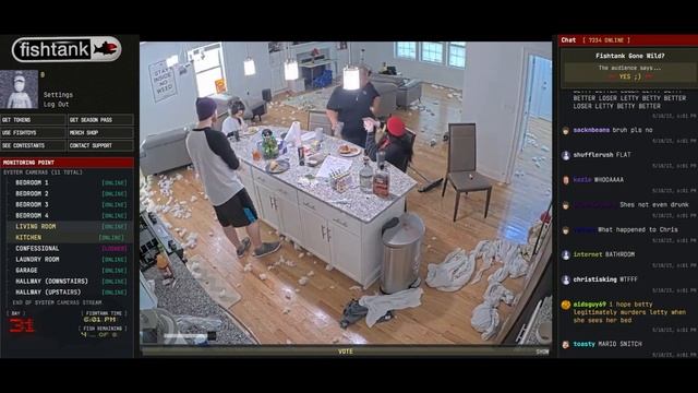 Betty Shows Her Bitties [With Chat] ~ Fishtank.live