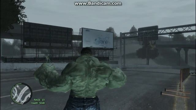 GTA IV HULK V/S HULK (MOD SHOWCASE)