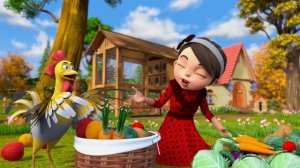 Ich esse gern, gern, gern  Regenbogenfrüchte  Bananenlied für Kinder | HeyKids Kinderlieder TV