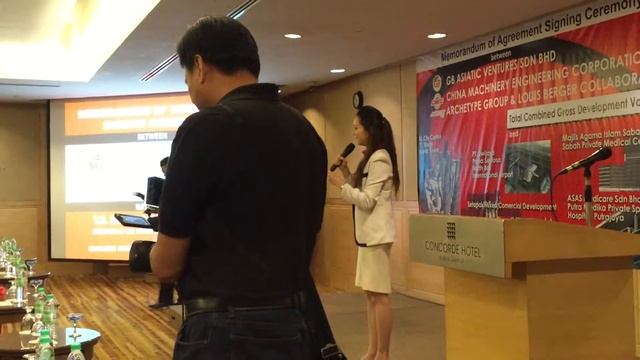 GB Asiatic Venture's Memorantum of Agreement Signing Ceremony 12082015 - Hosted by Emcee Carmen Ten смотреть онлайн