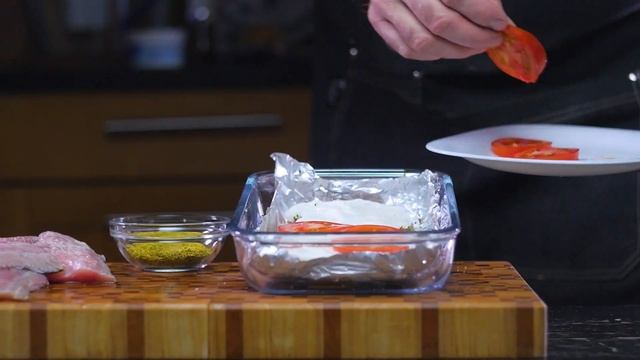 Сом запечённый с сыром Шереметьевский