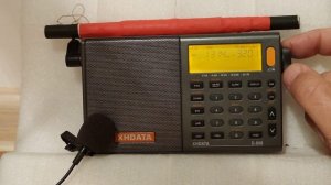 XHDATA D-808+.ферритовая антенна.  Мощный прием на средних волнах.