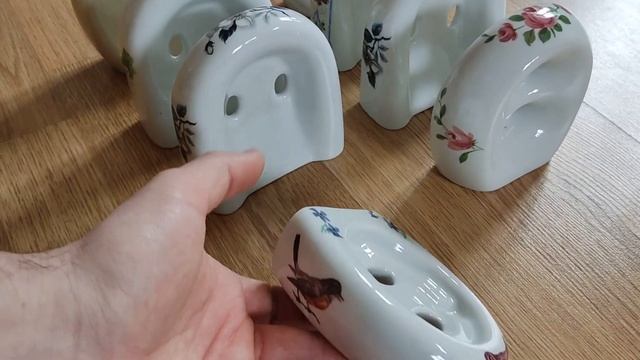 Limoges Фарфор Держатели для зубных щеток, Винтаж, Франция, ОРИГИНАЛ! смотреть онлайн