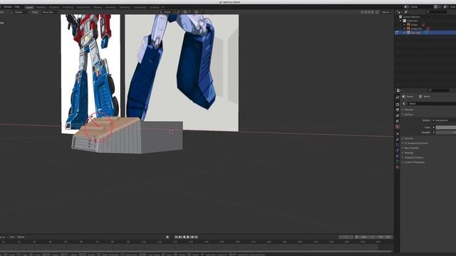 How to 3d model Optimus Prime in blender,3D modeling tutorial 1 смотреть онлайн
