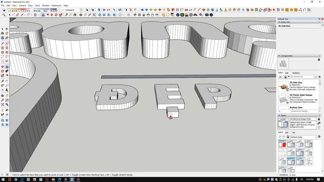 Bài 19 Thực hành dựng biển Quảng cáo 3D Spa bằng Sketchup (Phần 1) смотреть онлайн