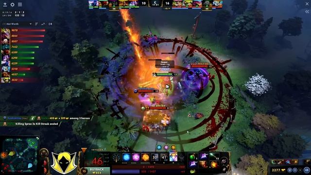 THERE IS NO SAFE LANE FOR THE RADIANT CORES TO FARM | Dota 2 Invoker смотреть онлайн