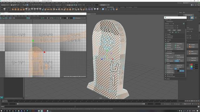 Creating a Game Res Gravestone: Part 4 Unwrapping and Baking смотреть онлайн