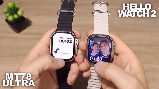 COMPARATIVO: Smartwatches MT78 ULTRA vs HELLO WATCH 2 - Qual Vale mais a Pena? смотреть онлайн