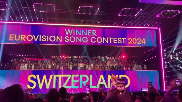 Nemo with „The Code“ - Winner‘s performance from Malmö Arena (Eurovision 2024 / Switzerland) смотреть онлайн