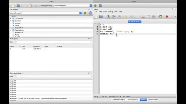 2. Image representation in GNU Octave смотреть онлайн