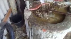 БИОГАЗ ИЗ НАВОЗА  ЗАГРУЗКА БИОРЕАКТОРА , В СЕЛЬСКОЙ МЕСТНОСТИ,СУПЕР ИЗБАВЛЕНИЕ ОТ НАВОЗА,,