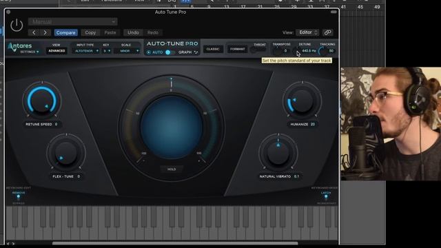 Antares AutoTune Pro vs. Pitch Correction (Logic Pro X) смотреть онлайн