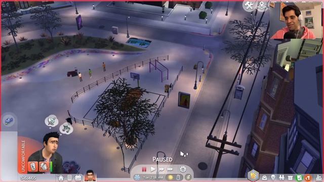 Art and just a little insanity... - Sims 4 City Living смотреть онлайн