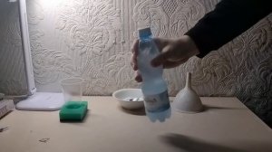 Опыт "Опреснение воды путём замораживанием"