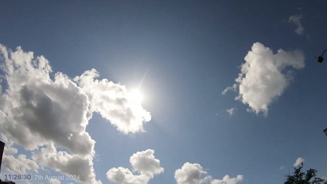 Day Time Lapse 7th August 2024