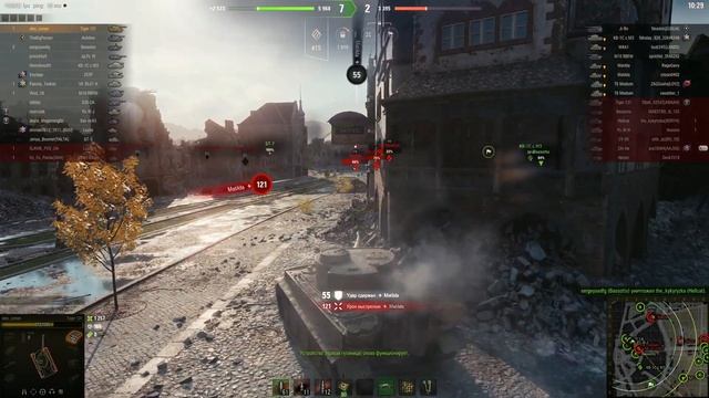 Tiger 131 в Руинберге. В топе он настоящий зверь