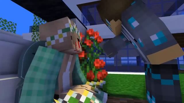 Diamond man life 24 - Minecraft animation смотреть онлайн