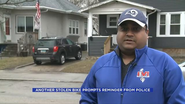 News   N  Fargo Bike Theft Prompts Reminder From Police