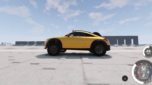 TESTAM UN AUDI TTRS PE BeamNG drive смотреть онлайн