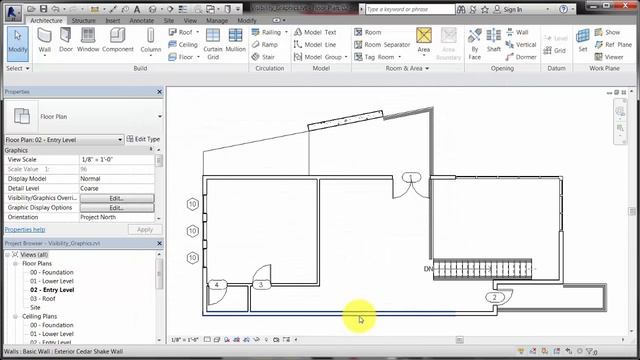 Revit LT Essential Skills - Visibility & Graphics смотреть онлайн