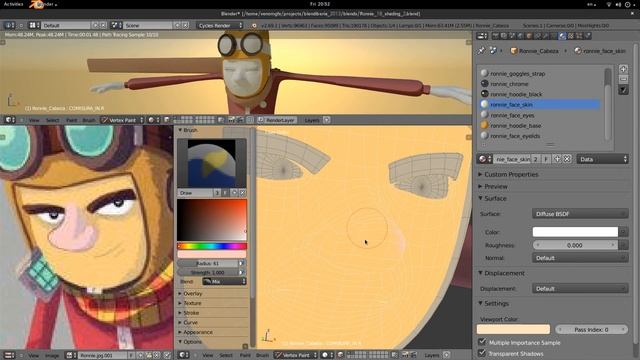 Shading Básico: 3-4 Vertex Paint смотреть онлайн