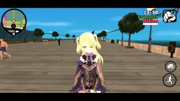 Genshin Impact #3 • MOD Pack Skin GTA San Andreas Android V2.00