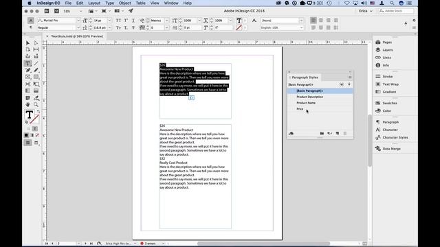 InDesign How-To: Switch Paragraph Styles Automatically (Video Tutorial) смотреть онлайн