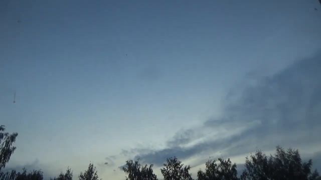 Суровая ночная гроза уходит из Всеволожска под зловещую музыку (time-lapse). смотреть онлайн