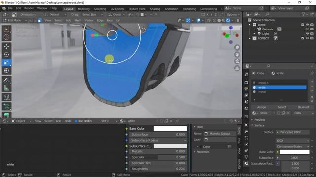 blender 3 0 fight robot tutorial free 3d model download смотреть онлайн