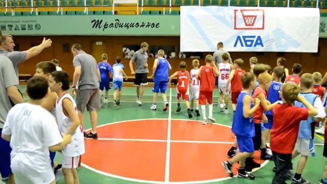 Начало тренировки. Первая группа