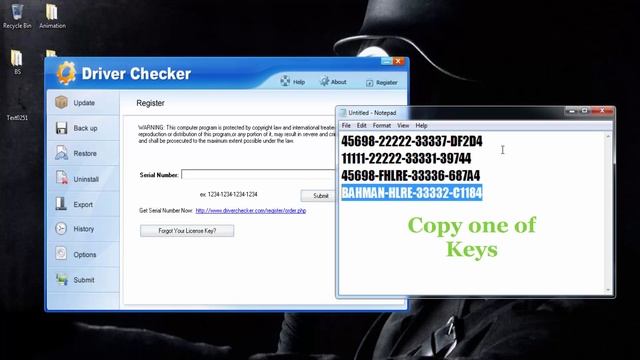 Driver Checker Serial Keys (Updated) ( 2016 ) смотреть онлайн