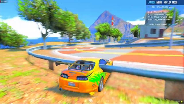 SUPRA VS AUDI NA PISTA DE CORRIDA | GTA 5 MODS смотреть онлайн
