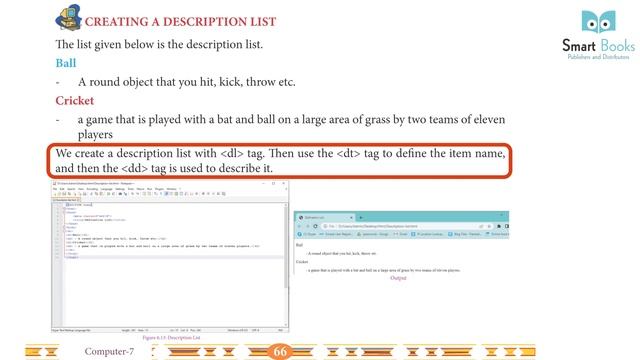 Class 7 Computer Chapter 6 More on HTML | Smart Book Publisher смотреть онлайн