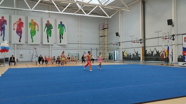 СмП 2 юношеский, Данилова Анна - Кайрис Арсений, г. Славск, Комбинированное упражнение