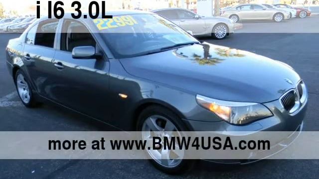 2007 BMW 525, NV смотреть онлайн