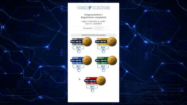 #TRON THUNDER #КАК ЗАРЕГИСТРИРОВАТЬСЯ И ОПЛАТИТЬ ПАКЕТ? смотреть онлайн