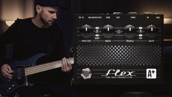 A+ by Shift Line Flex | Tube preamplifier for bass guitar