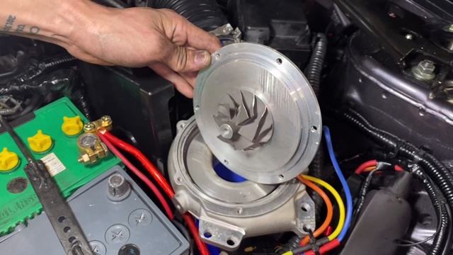 Honda accord 2,000 cc. Electric turbo 12 v. upgrade to 24 v. смотреть онлайн