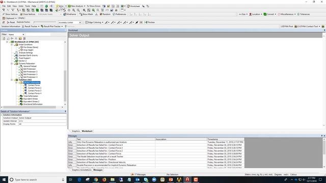 Using Dynamic Relaxation to Generate Preload in Ansys LS-DYNA смотреть онлайн