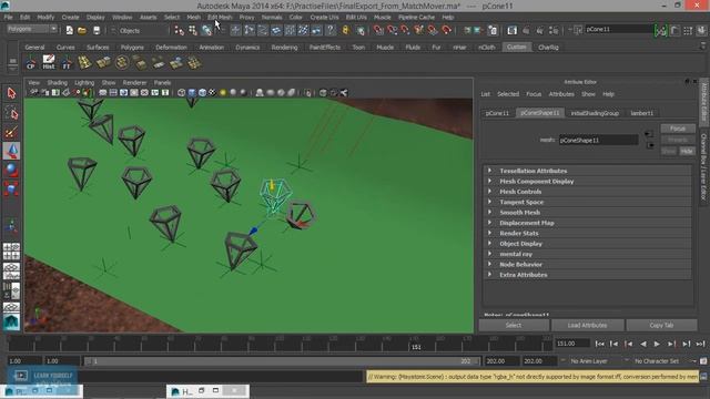 Advance Match Mover | Render Tracking in Maya |Lesson 13/14 |Tamil Tutorial смотреть онлайн