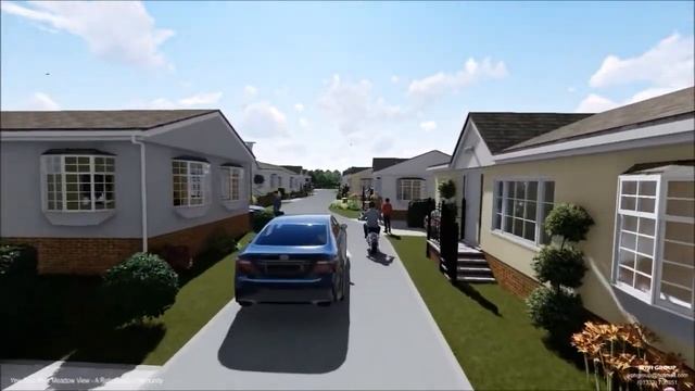 WPH Group Yew Tree Park Homes Meadow View (EAST) Animation Illustration смотреть онлайн