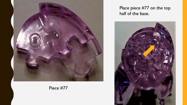 Pegasus 3D Crystal Puzzle Tutorial смотреть онлайн
