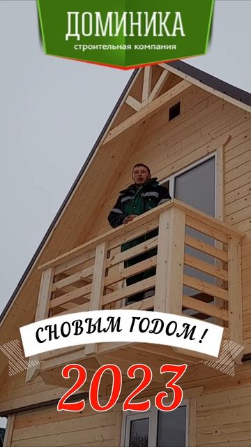 С Новым 2023 годом - Поздравление от СК Доминика #shorts смотреть онлайн