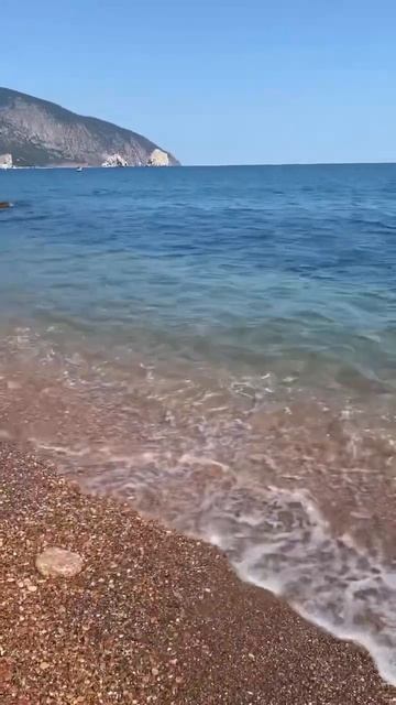 Крым - кусочек рая ❤️. Море и пляж Гурзуф 2023 #крым #море #гурзуф смотреть онлайн