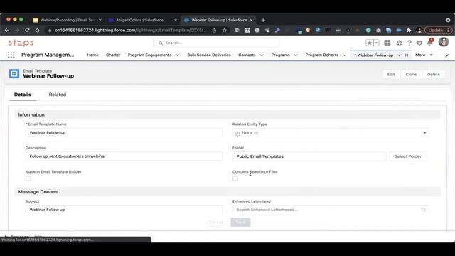 Salesforce Nonprofit Cloud (NPSP) - Using Lightning Email Templates with Merge Fields смотреть онлайн